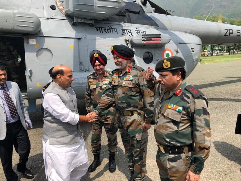 Rajnath Singh took over as the new defence minister  on June 1