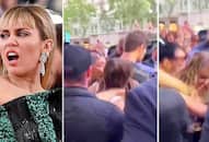 Miley Cyrus groped, kissed by fan in Barcelona; shocking video goes viral