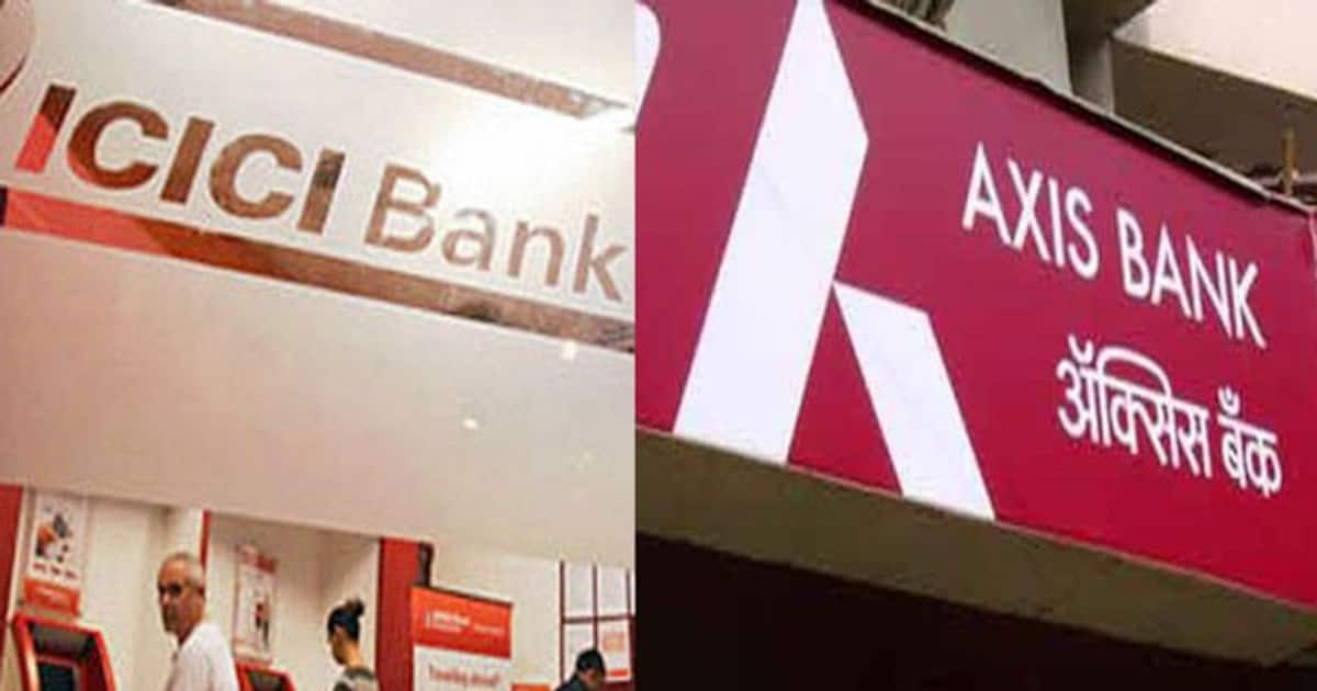 ഐസിഐസിഐ ബാങ്കിന്‍റെയും ആക്സിസ് ബാങ്കിന്‍റെയും റേറ്റിംഗ് താഴ്ന്നു