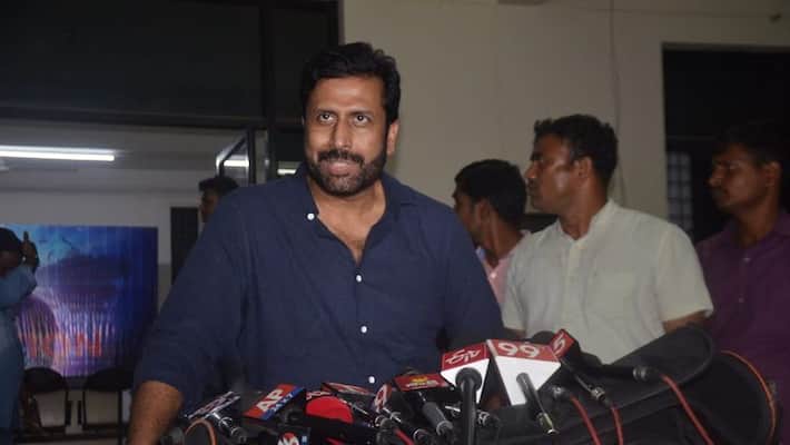 Raviprakash attends before banjarahills police on friday Raviprakash attends before banjarahills police on friday