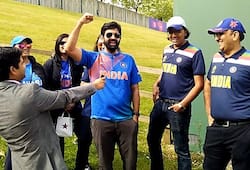 World Cup 2019 fans cheer Virat Kohli India Southampton