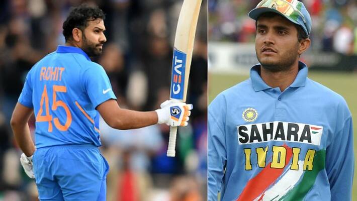 rohit sharma overtakes ganguly and took third place as most odi centurions for india rohit sharma overtakes ganguly and took third place as most odi centurions for india