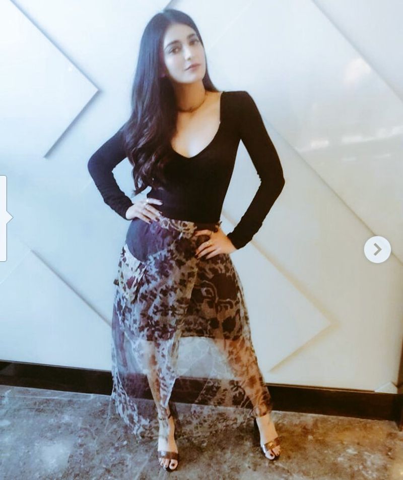 Actress Shruti Haasan Hot Sills
