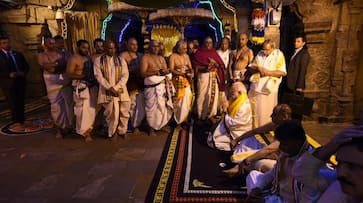 PM Modi pay tribute two Gods Tirupati June 9