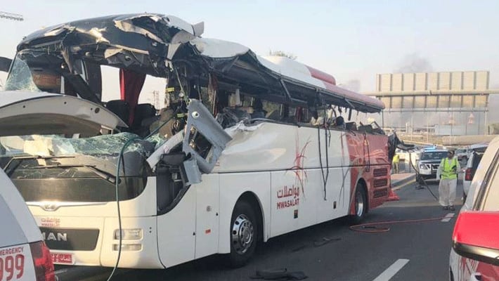Tourist bus accident... 17 dead, several injured