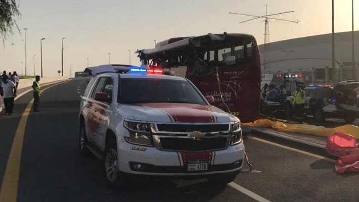 Tourist bus accident... 17 dead, several injured