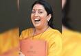 smriti irani share her old picture on social media