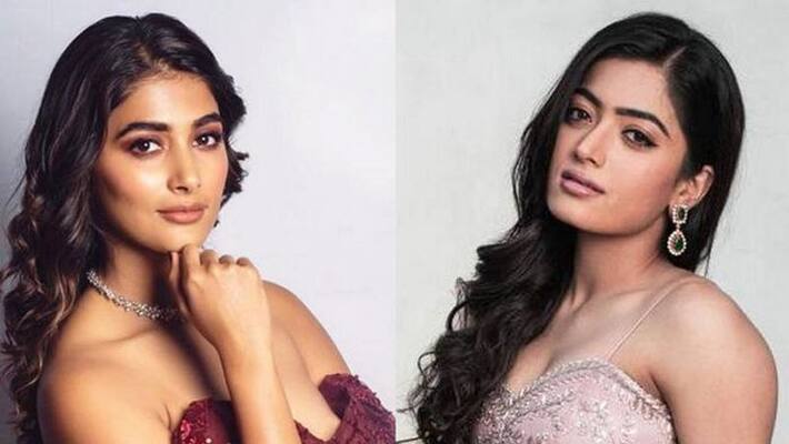 Rashmika competing with Pooja Hegde Rashmika competing with Pooja Hegde