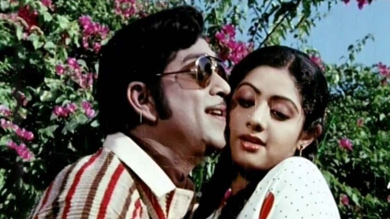 ప్రేమాభిషేకం: ఏఎన్నార్, శ్రీదేవి కలిసి నటించిన ఈ సినిమా మరో బ్లాక్ బస్టర్. అప్పటికి శ్రీదేవి వయసు 18, ఏఎన్నార్ వయసు 58.