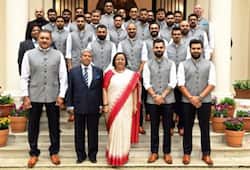 World Cup 2019 Virat Kohli-led Indian team meets High Commissioner London