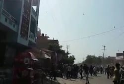 Watch: Minority community people pelting stones, burning house in Ghaziabad