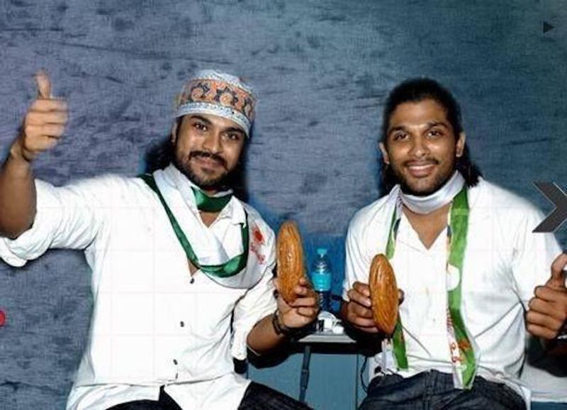 ప్రజారాజ్యం సమయంలో బన్నీతో..