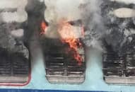Silchar Thiruvananthapuram superfast express catches fire reasons remain unknown