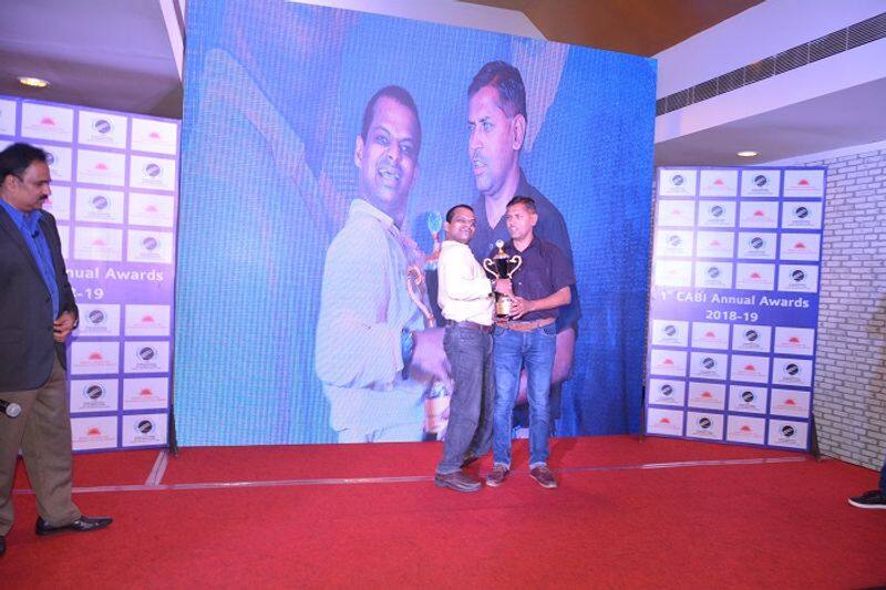 Frist annual cabi awards organized by Cricket Association bling for india at bengaluru