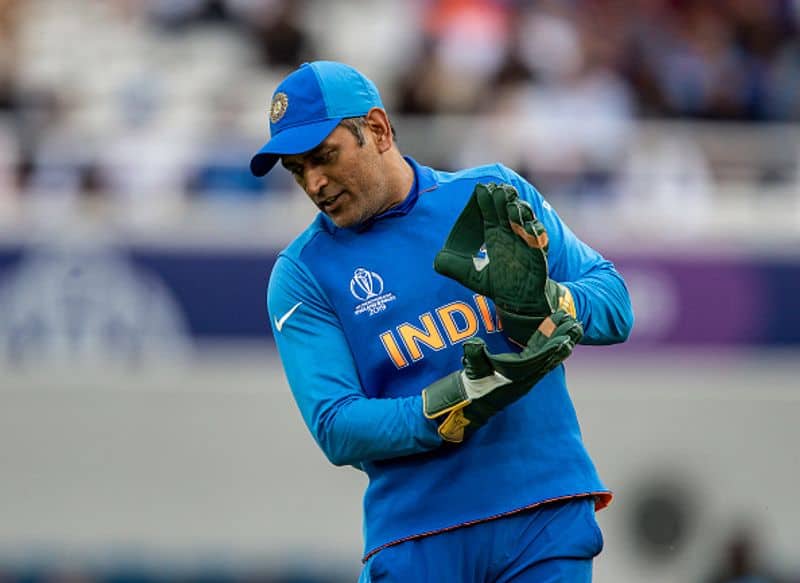 MS Dhoni's wicketkeeping gloves created a controversy after he sported an Army insignia. For this match, he removed the logo after ICC denied permission