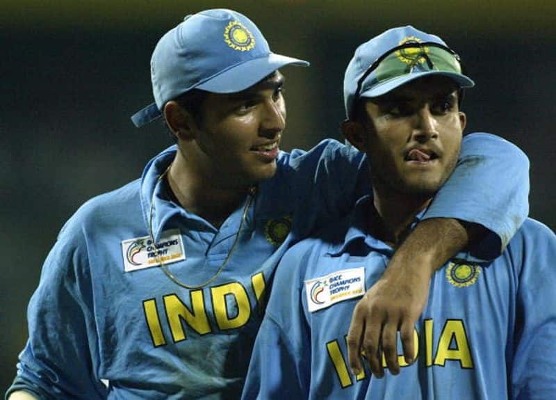 Yuvraj made his ODI debut under the captaincy of Sourav Ganguly