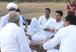 After the defeat Sachin Pilot  has the move toward to the village, spent night in the cottage