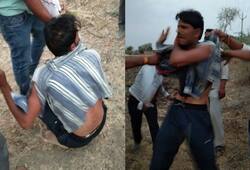 Oil thief was beaten by crowd