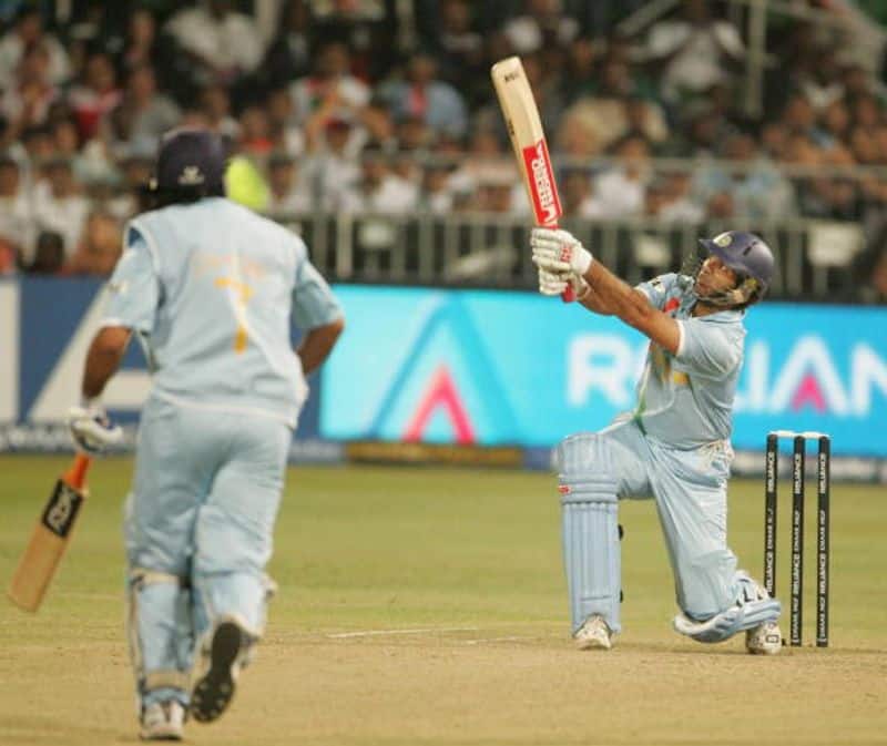Yuvraj (58 off 16, 7x6, 3x4) vs England, ICC World Twenty20 2007, September 19, 2007. This match is remembered for Yuvraj's six sixes in an over off Stuart Broad. He also blasted a world record 12-ball fifty during this outstanding innings.