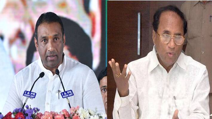 Complaints against former Speaker Kodela's allegations: Minister mekapati Fire Complaints against former Speaker Kodela's allegations: Minister mekapati Fire