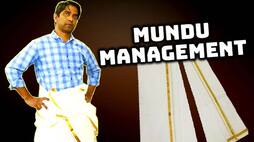 Mundu management Don traditional dhoti south India style