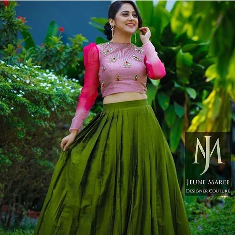 Colorful photos of actress Miya George