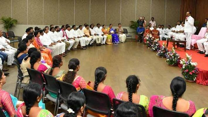 TRS state committee meeting in telangana bhavan TRS state committee meeting in telangana bhavan