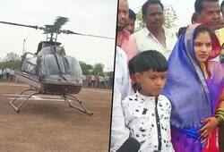 Maharashtra: Farmer sends helicopter for bride's grand entrance