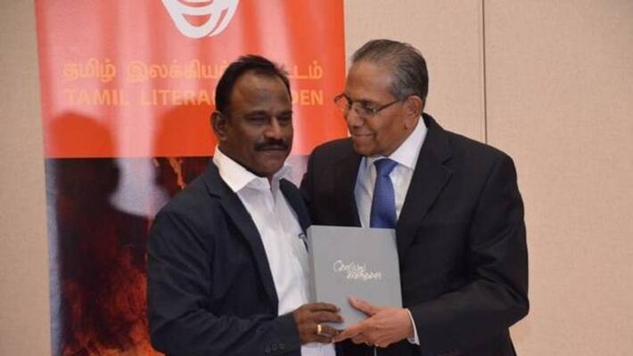 writer Imayam got iyal award from canada writer Imayam got iyal award from canada