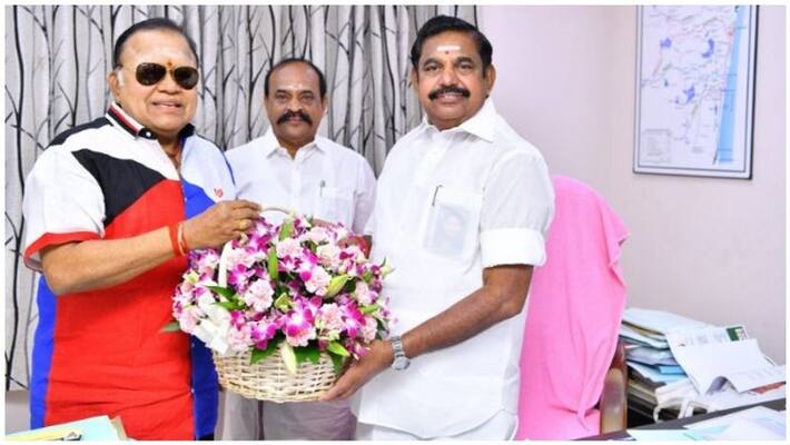 Actor Radharavi joined the ADMK Actor Radharavi joined the ADMK