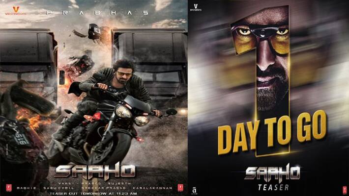 Saaho Latest poster raises expectations Saaho Latest poster raises expectations