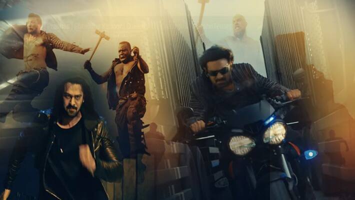 saaho stunt mastars work saaho stunt mastars work