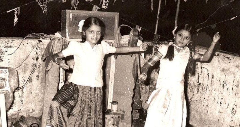 చిన్నతనంలో డాన్స్ ప్రాక్టీస్ చేస్తోన్న సమయంలో తీసిన ఫోటో