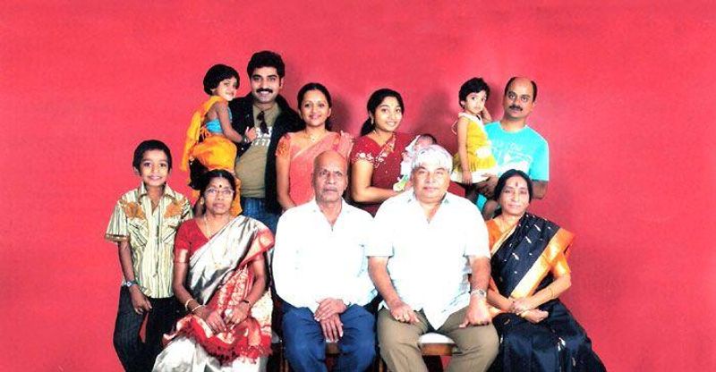 రాజీవ్ కనకాల, సుమల ఫ్యామిలీ ఫోటో
