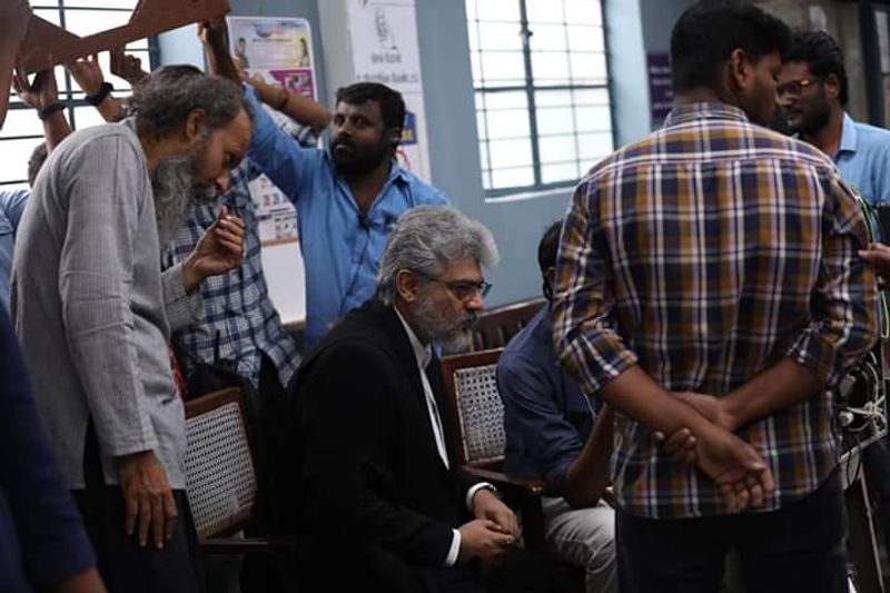 Nerkonda Paarvai Latest Making Stills..!