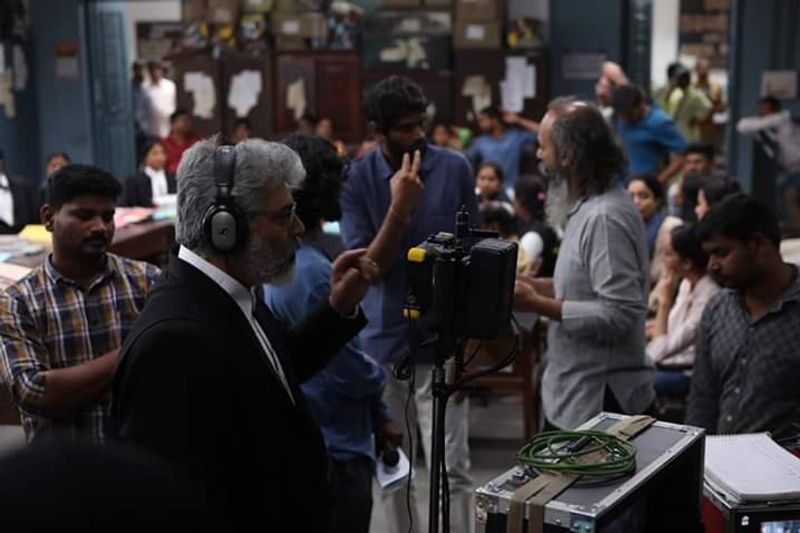 Nerkonda Paarvai Latest Making Stills..!