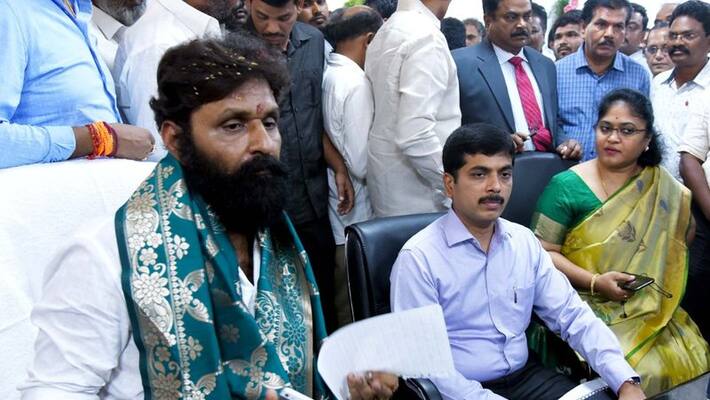 kodali nani take charge as minister of civil supplies kodali nani take charge as minister of civil supplies