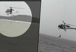 Goa: Coast Guard rescues drowning Army officer using chopper