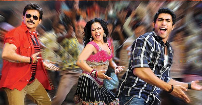 వెంకటేష్ హీరోగా క్రిష్ 'కృష్ణంవందే జగద్గురుం' సినిమా తీయాలనుకున్నాడు. కానీ ఆయనకి కుదరకపోవడంతో రానా చేశాడు. అయినప్పటికీ ఈ సినిమాలో స్పెషల్ సాంగ్ లో కనిపించారు వెంకీ.