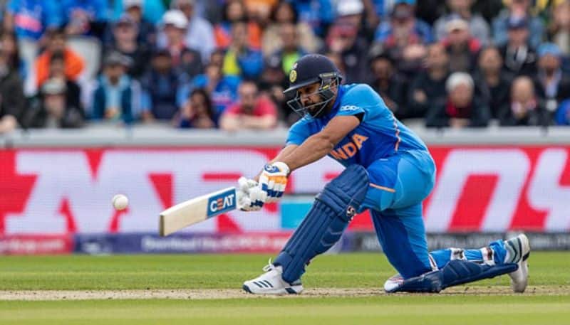 Rohit and KL Rahul put on a century partnership for the opening wicket. Rohit played shots all round the wicket