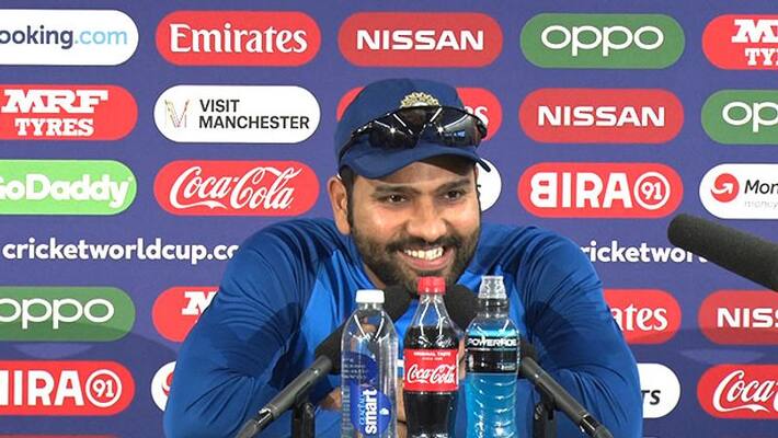 Rohit Sharma give century credit to daughter Rohit Sharma give century credit to daughter