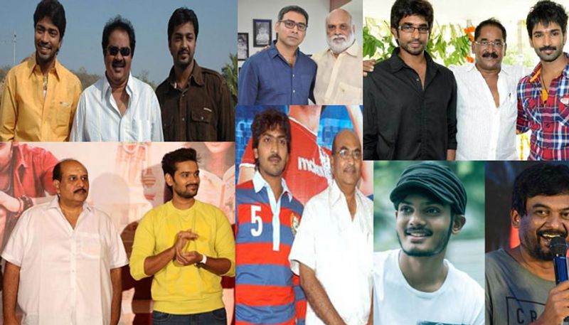 టాలీవుడ్ లో చాలా మంది పేరున్న దర్శకులు ఉన్నారు. ఎంతోమంది హీరోలకు సూపర్ హిట్స్ ఇచ్చి వారికి స్టార్ డం తీసుకొచ్చిన దర్శకులు ఉన్నారు. అయితే ఈ దర్శకుల కుమారులు మాత్రం డైరెక్టర్ లుగా కాకుండా నటన మీద ఆసక్తి చూపి హీరోలుగా మారారు. మరి వాళ్లెవరో ఇప్పుడు ఓ లుక్కేద్దాం!