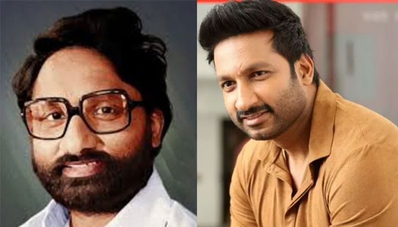ఒకప్పటి డైరెక్టర్ టి.కృష్ణ తనయుడు గోపీచంద్ హీరోగా పలు చిత్రాల్లో నటించాడు. ప్రస్తుతం 'చాణక్య' అనే సినిమాలో నటిస్తున్నాడు.