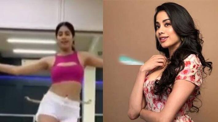 jhanvi kapoor's belly dance jhanvi kapoor's belly dance