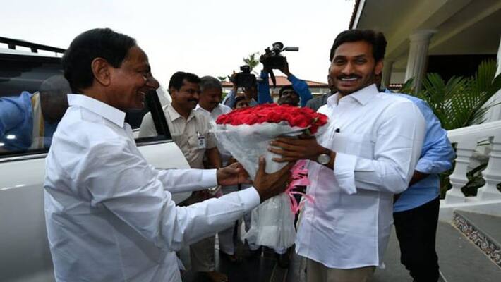 on june 28th KCR and jagan met together on june 28th KCR and jagan met together