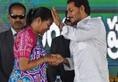 Andhra Pradesh home minister thanks Jaganmohan Reddy for having faith in Dalit woman