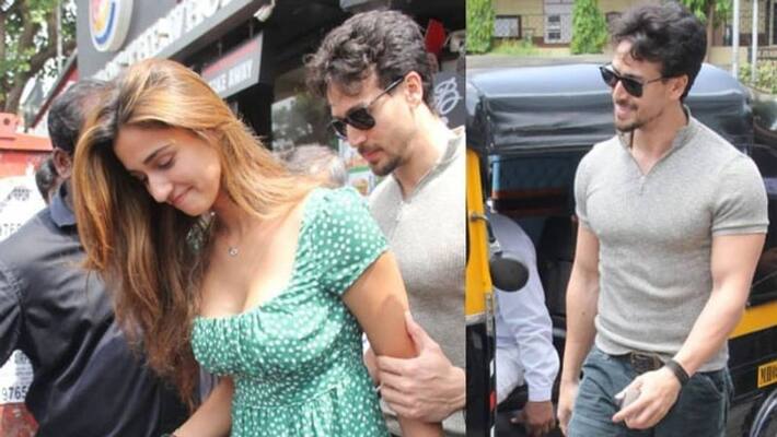 Disha Patani Mobbed By Fans, Tiger Shroff Comes To Her Rescue Disha Patani Mobbed By Fans, Tiger Shroff Comes To Her Rescue