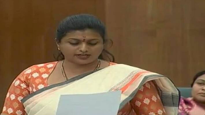 Roja wild comments against Chandrababu Roja wild comments against Chandrababu