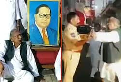Telangana Congress leader Hanumantha Rao police custody Ambedkar statue row