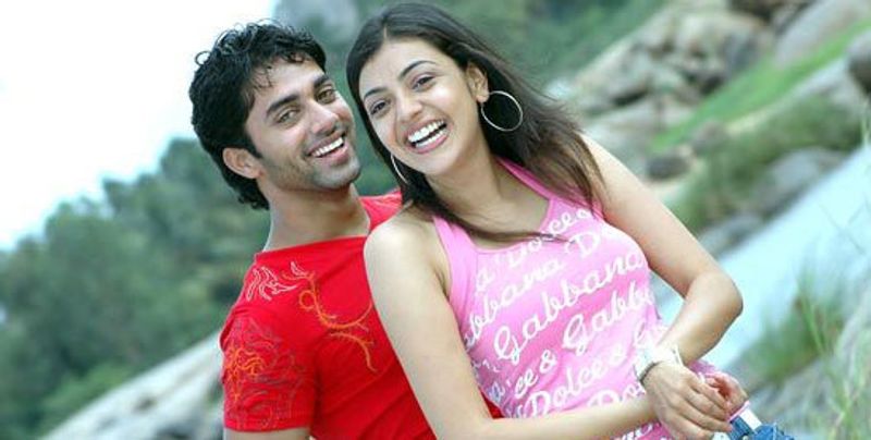 'చందమామ' సినిమా సెట్స్ లో నవదీప్, కాజల్